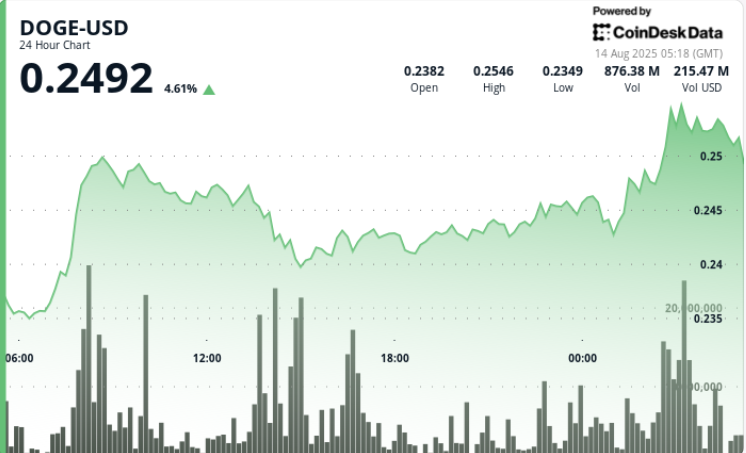 Doge salta 7% em US $ 200 milhões para compras como apostas futuras no topo de US $ 3b 17 91d4c150df2539fc0d4c7de2613d9e27532ea610