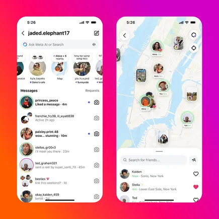 O Instagram reitera o compartilhamento de localização é opcional 1 Z3M6Ly9kaXZlc2l0ZS1zdG9yYWdlL2RpdmVpbWFnZS9pZ19mcmllbmRzX21hcC5wbmc.webp